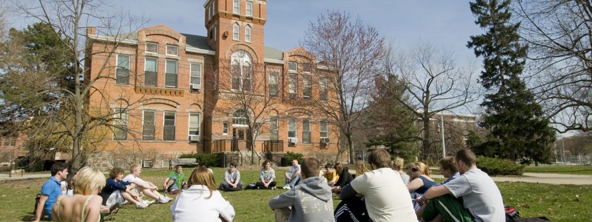 Studying outside