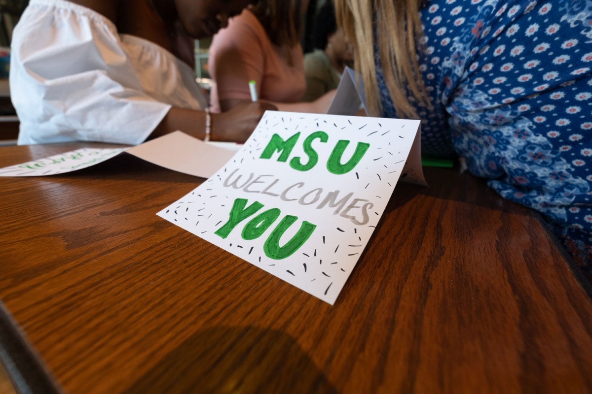 MSU Welcomes You Card